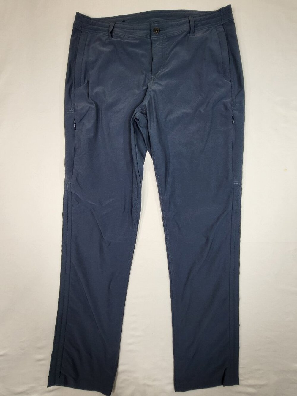KUHL Trekr Pants Womens Blue Performance Outdoor Cinch Capri Convertible Trail